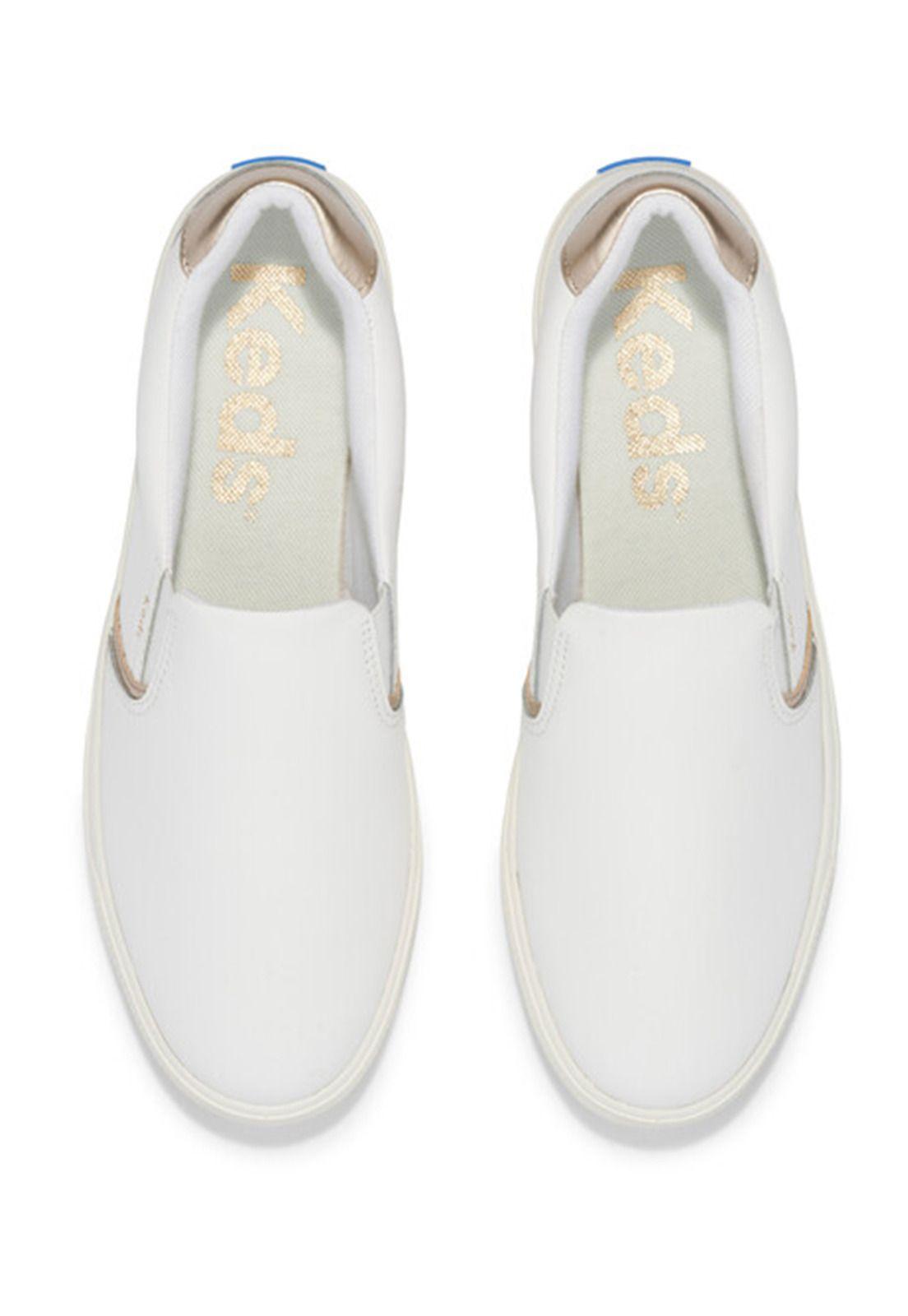 Zapatilla Cuero Blanca Mujer Pursuit Slip -3