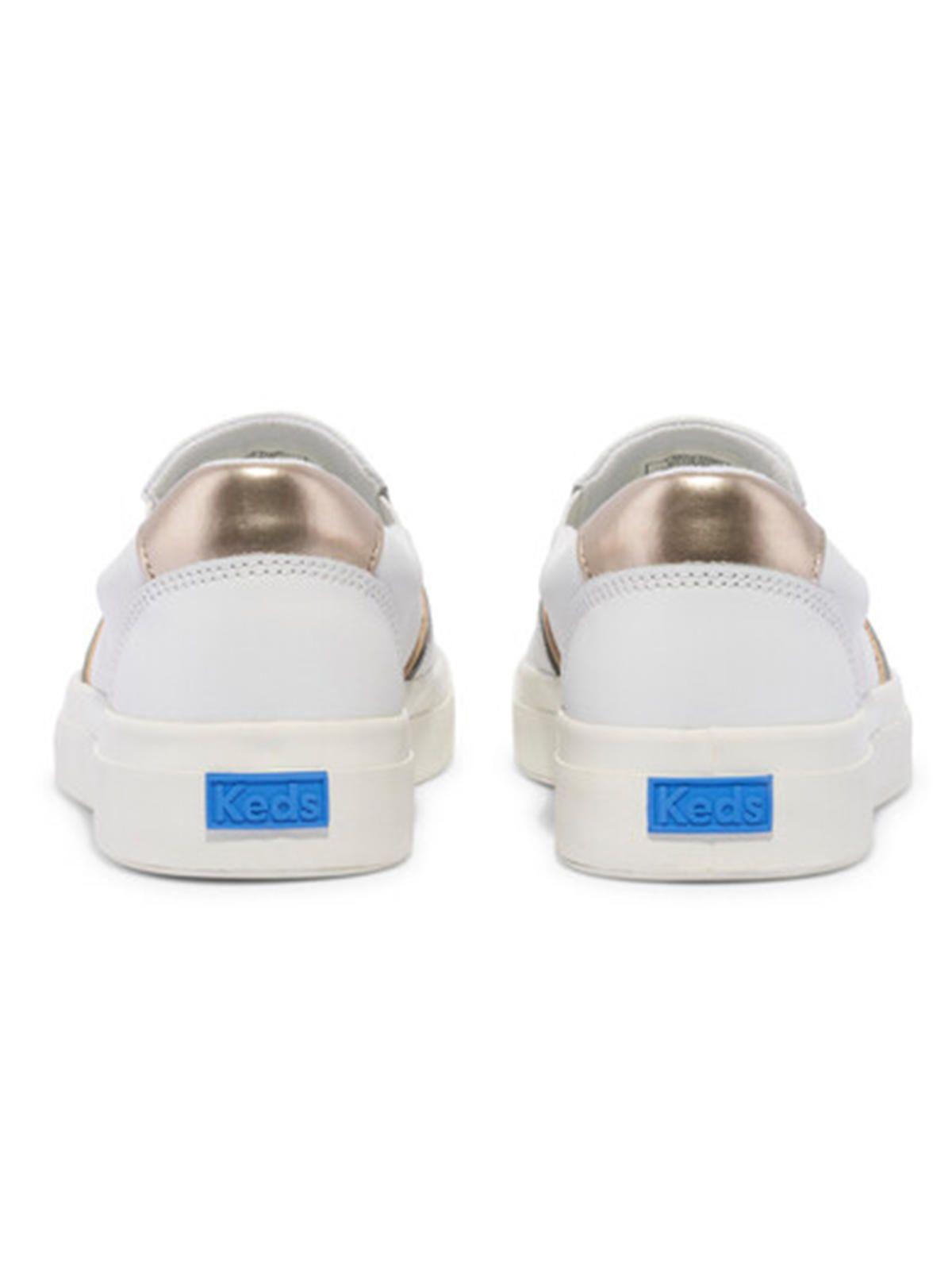 Zapatilla Cuero Blanca Mujer Pursuit Slip -4
