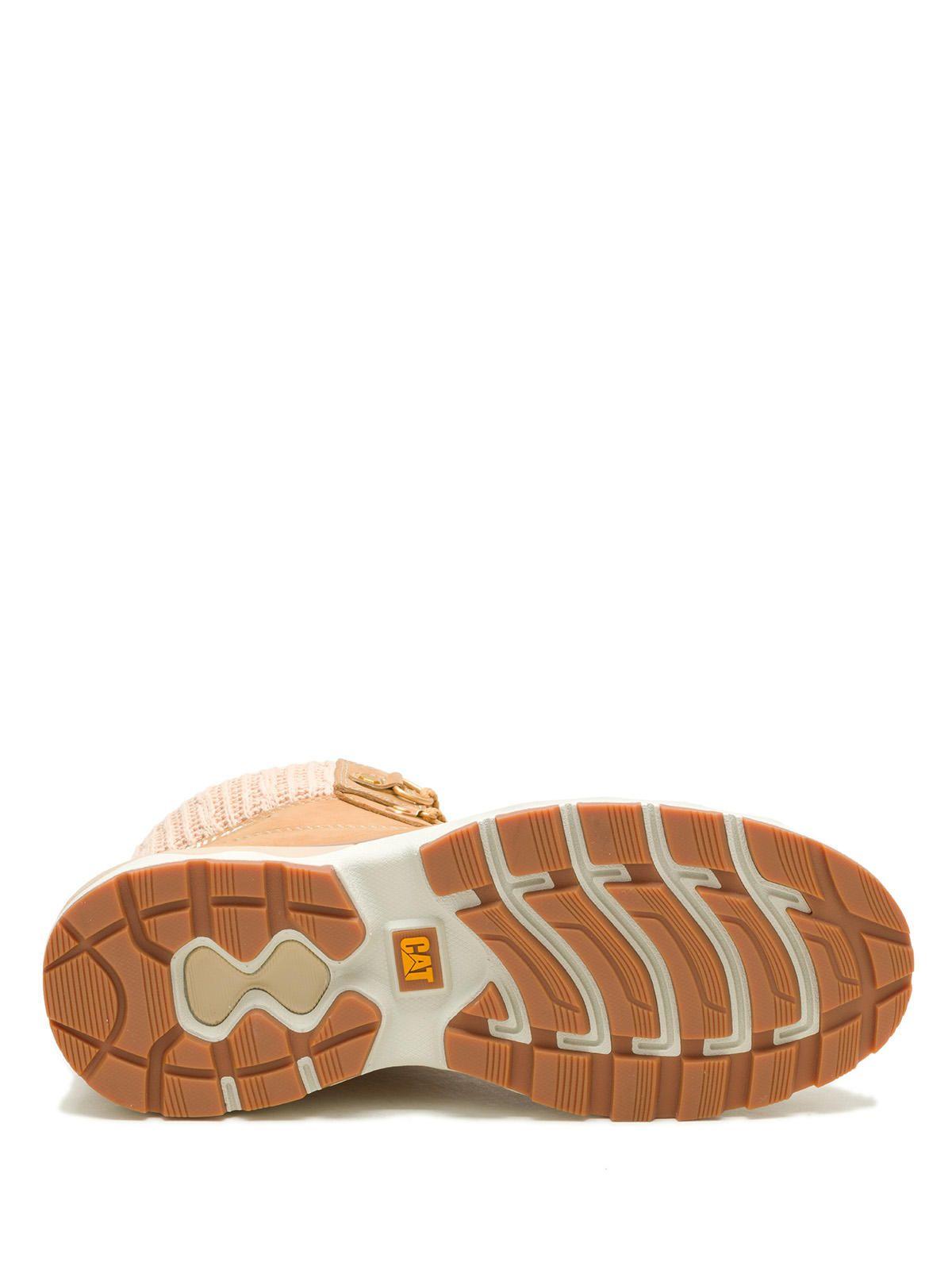 Botín Cuero Mujer Fandom Beige-7