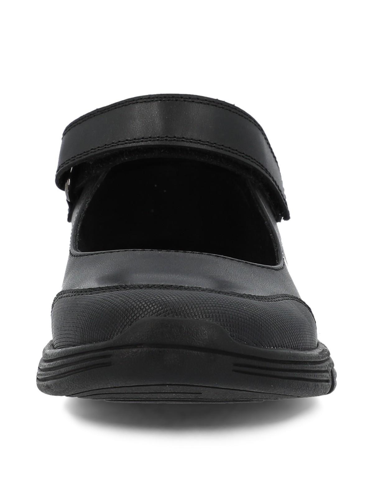 Guillermina Escolar Cuero Niña Mica Negro-3