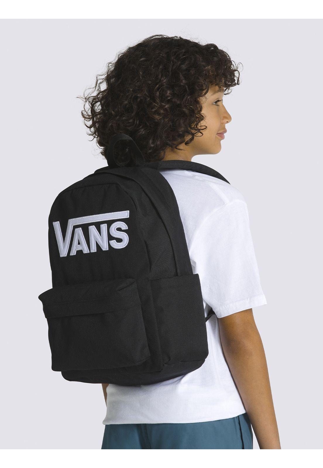 Mochila New Skool Backpack Negro Niño-1