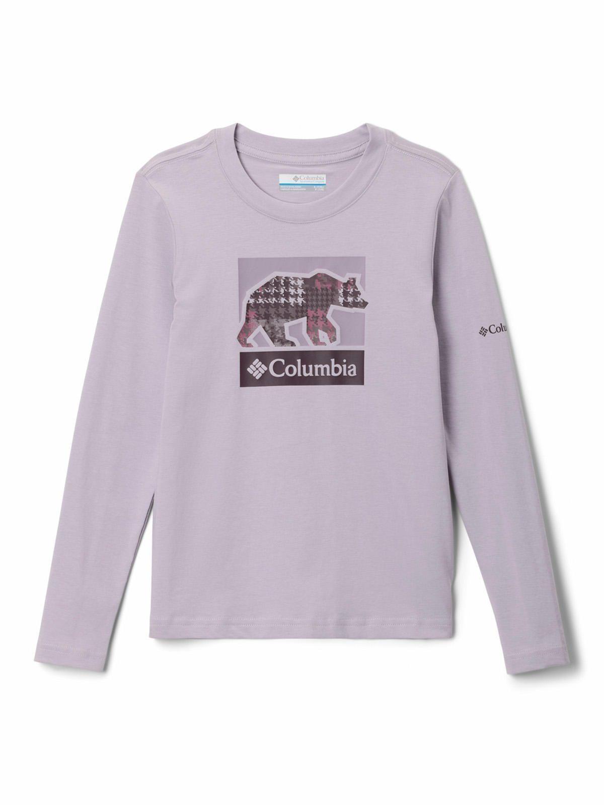 Polera ML Niña Hazeldel Hill Graphic Morado-0