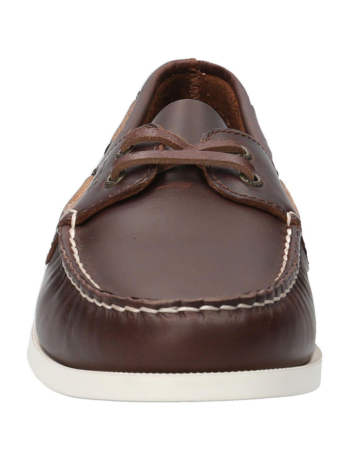 Mocasín Cuero Hombre Boat Café-3