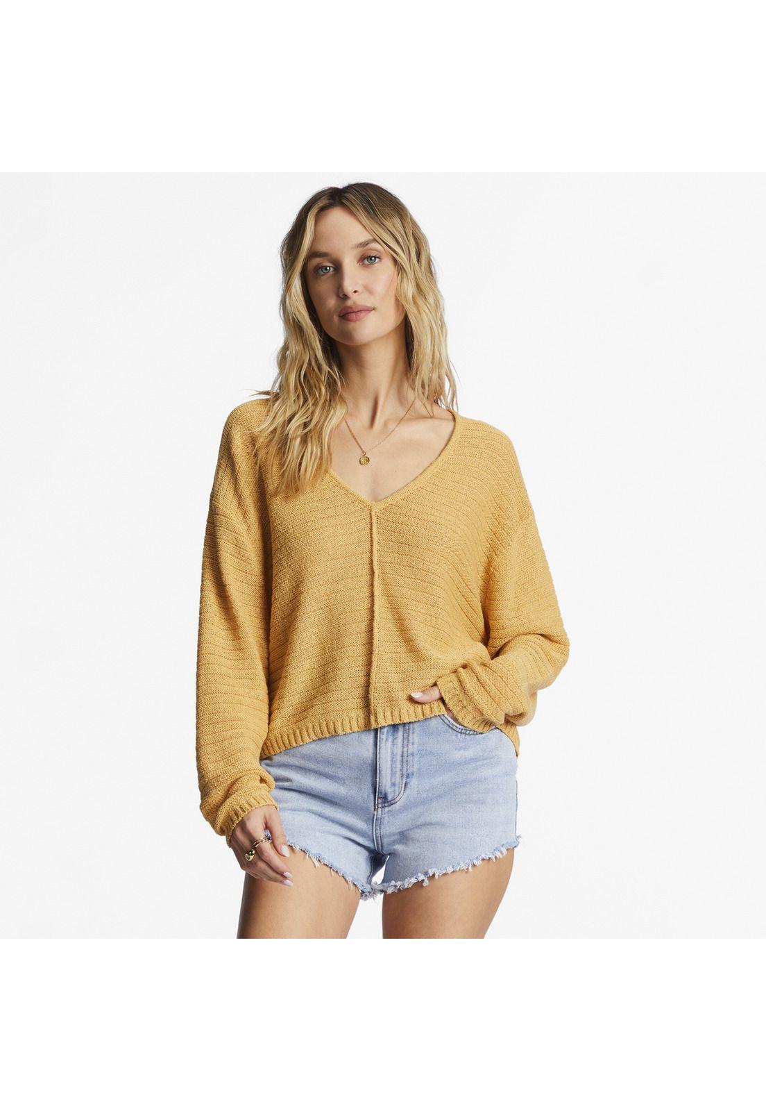 Sweater Mujer Every Day Mostaza-0
