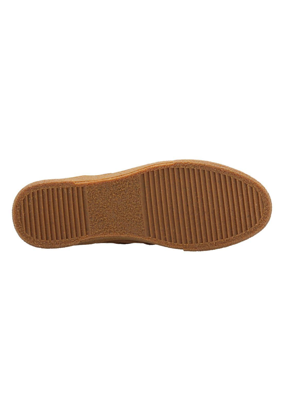 Zapatilla Cuero Hombre Naoki Café -6