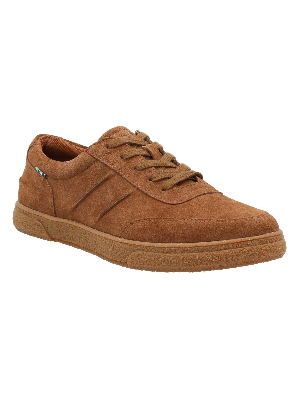 Zapatilla Cuero Hombre Naoki Café -1