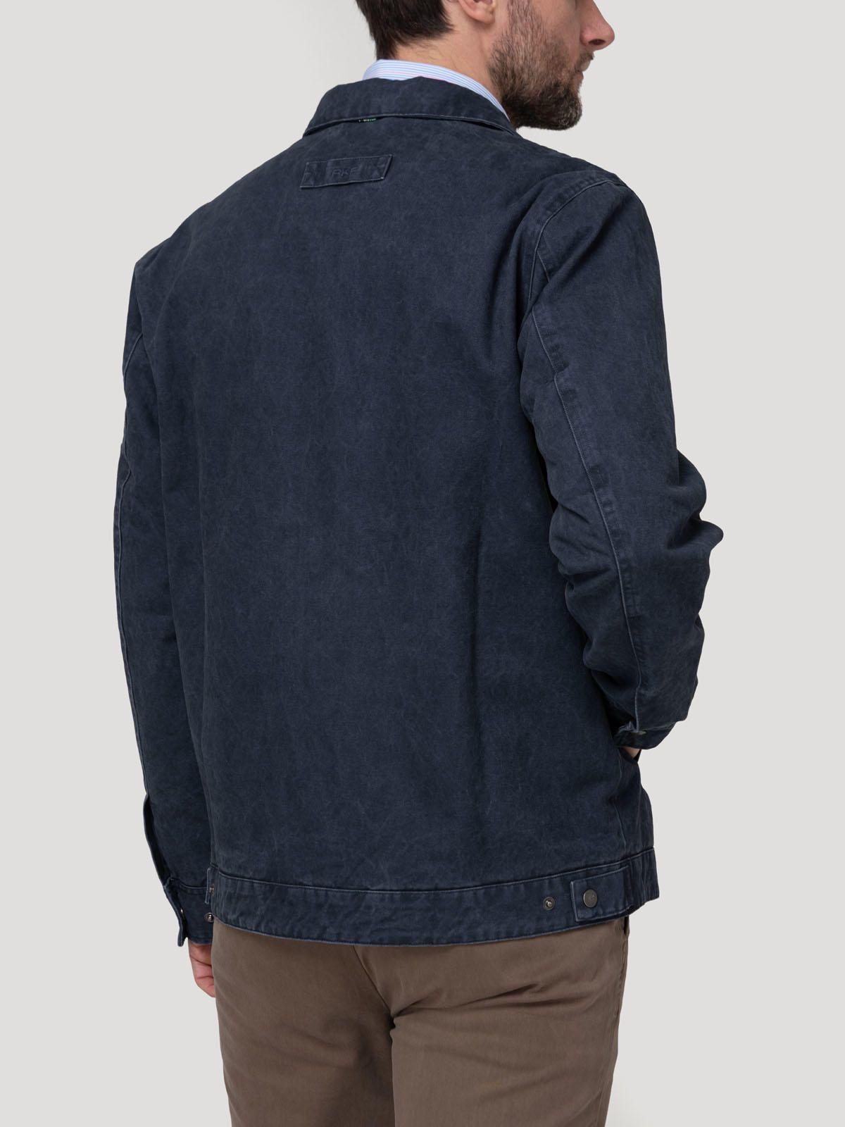 Chaqueta Algodón Hombre Orezzo Azul-4