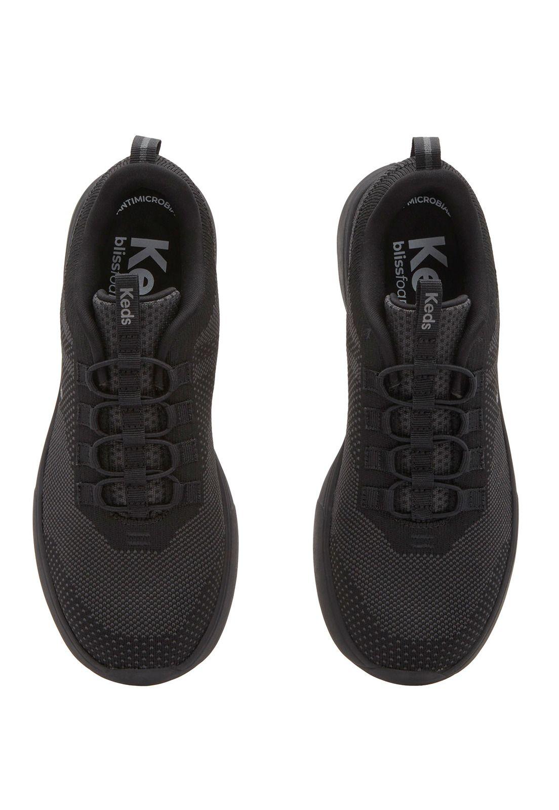 Zapatilla Mujer Comfort Negra-4