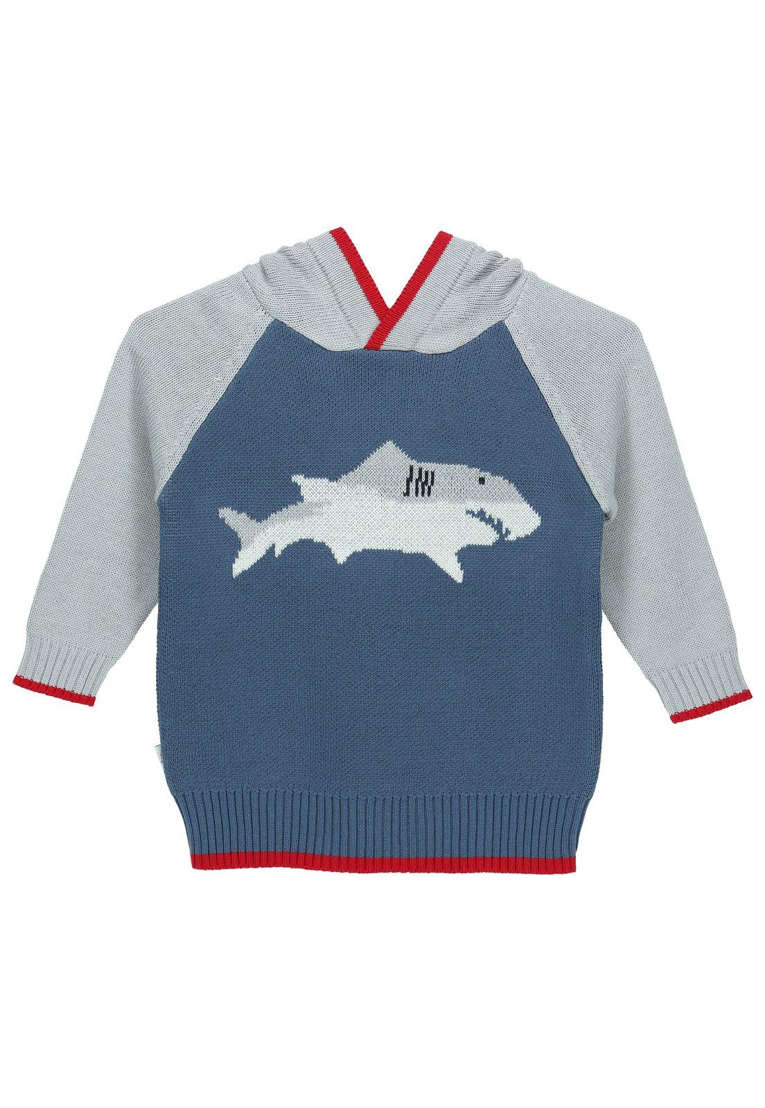 Sweater Niño Shark Azul-0