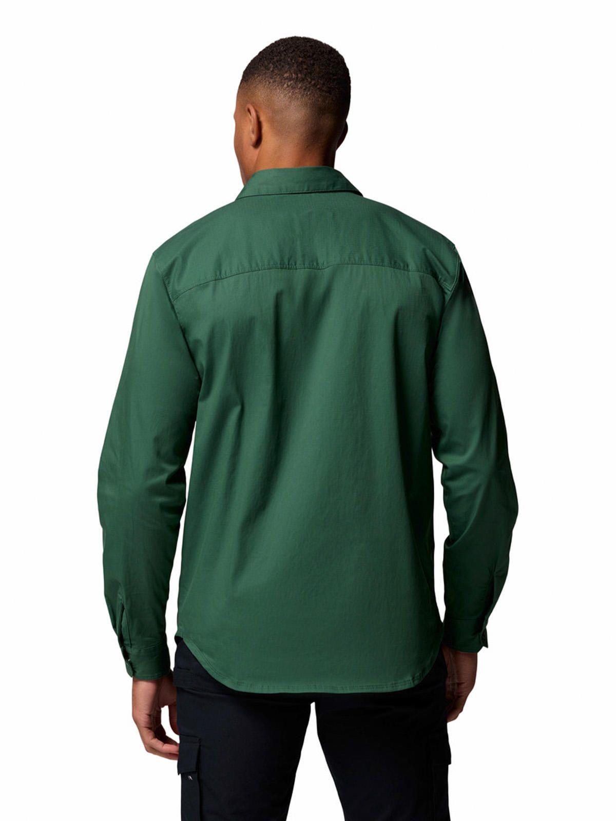 Camisa ML Hombre Landroamer Twill Ls Verde-6