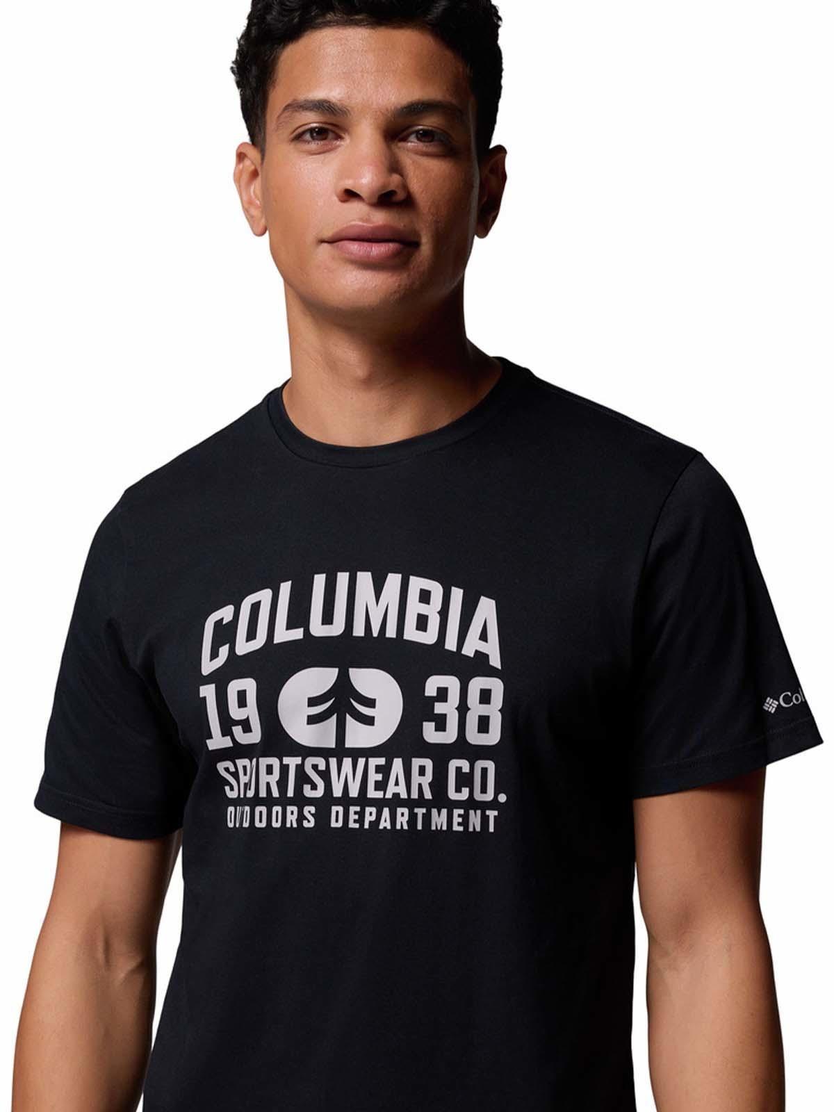Polera M/C Hombre CSC Seasonal Logo Negro-1