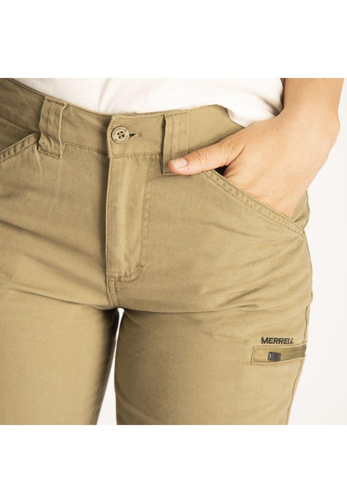 Pantalón Mujer Cargo Pants Verde-6