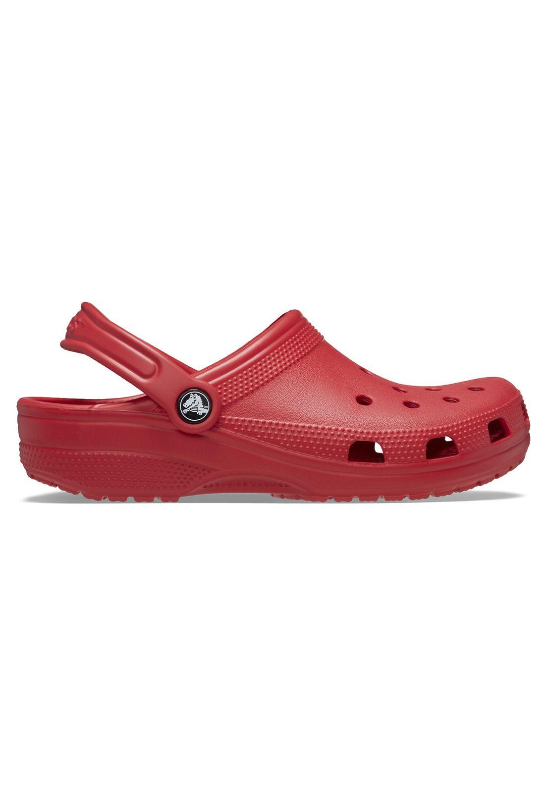 Zueco Mujer Classic Clog Rojo-0