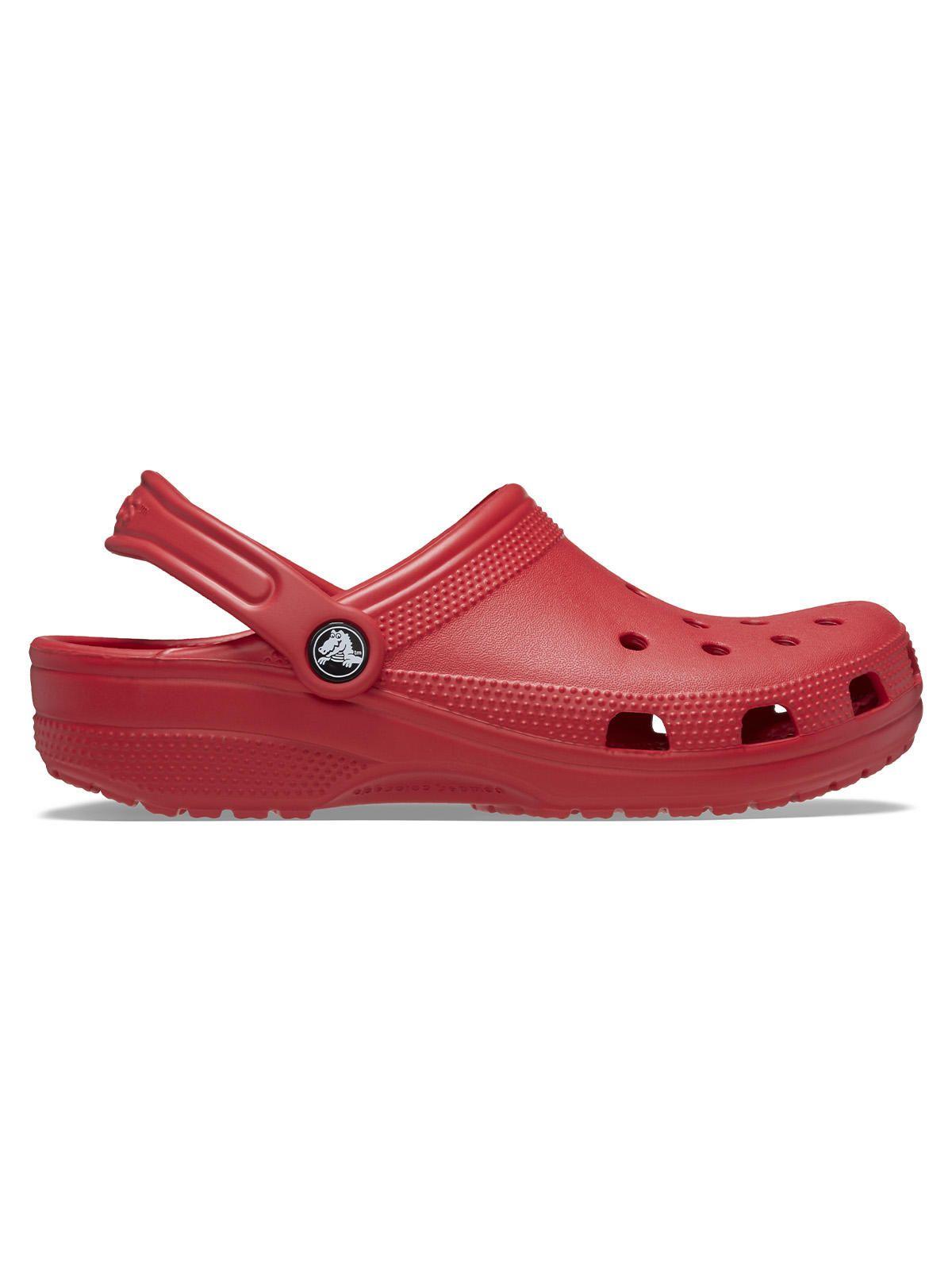 Zueco Crocs Mujer Classic Clog Rojo-0