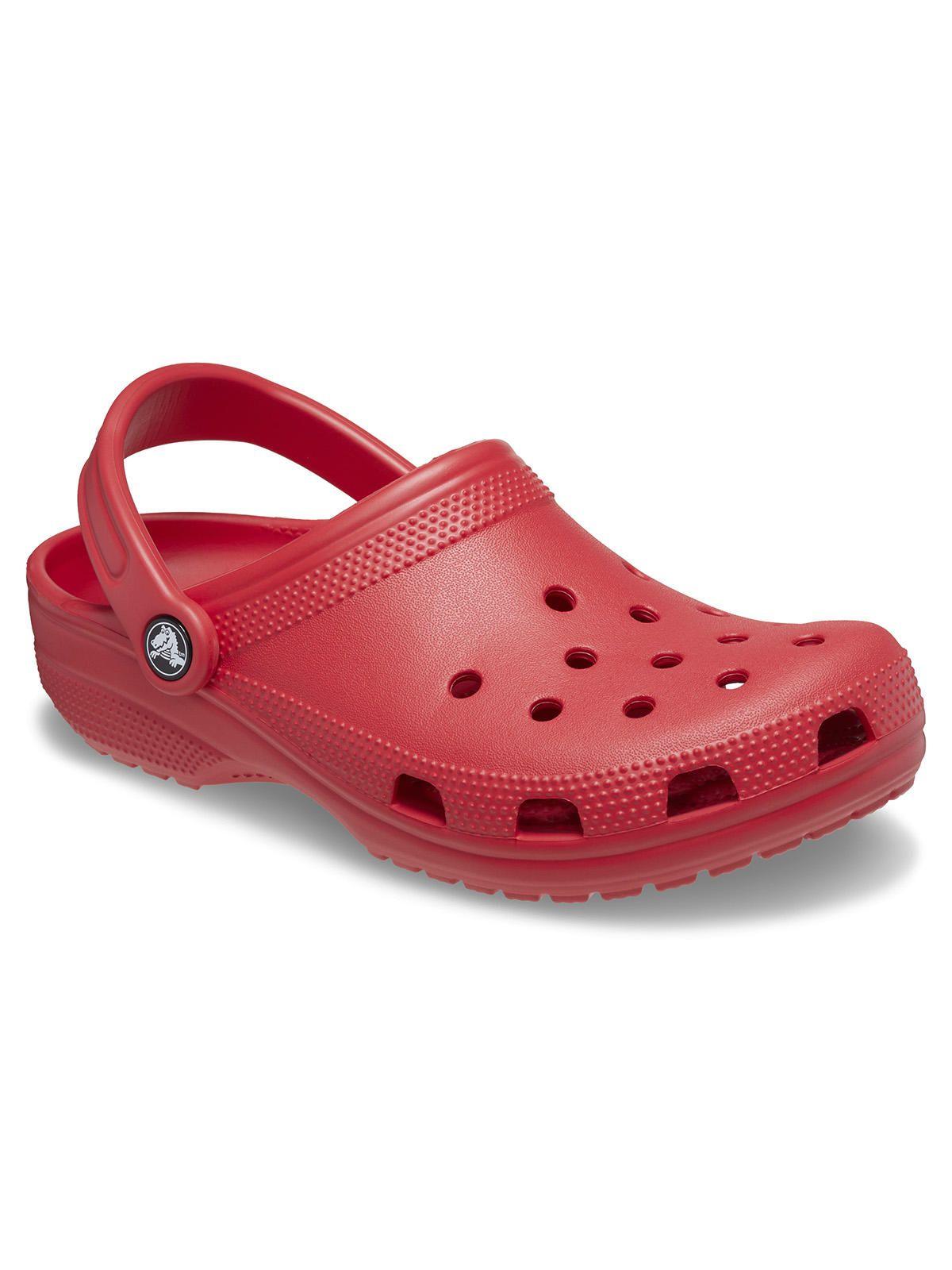 Zueco Crocs Mujer Classic Clog Rojo-5