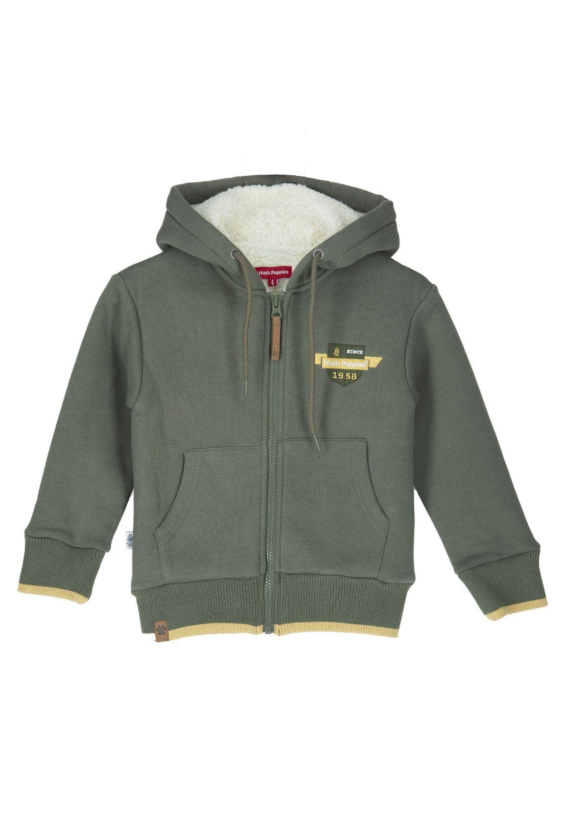 Polerón Niño Logan Oliva-0