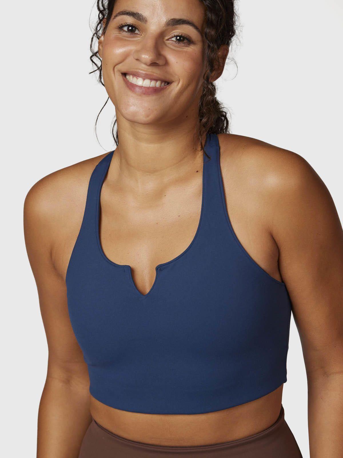 Peto Mujer Racerback Aloe Azul -0