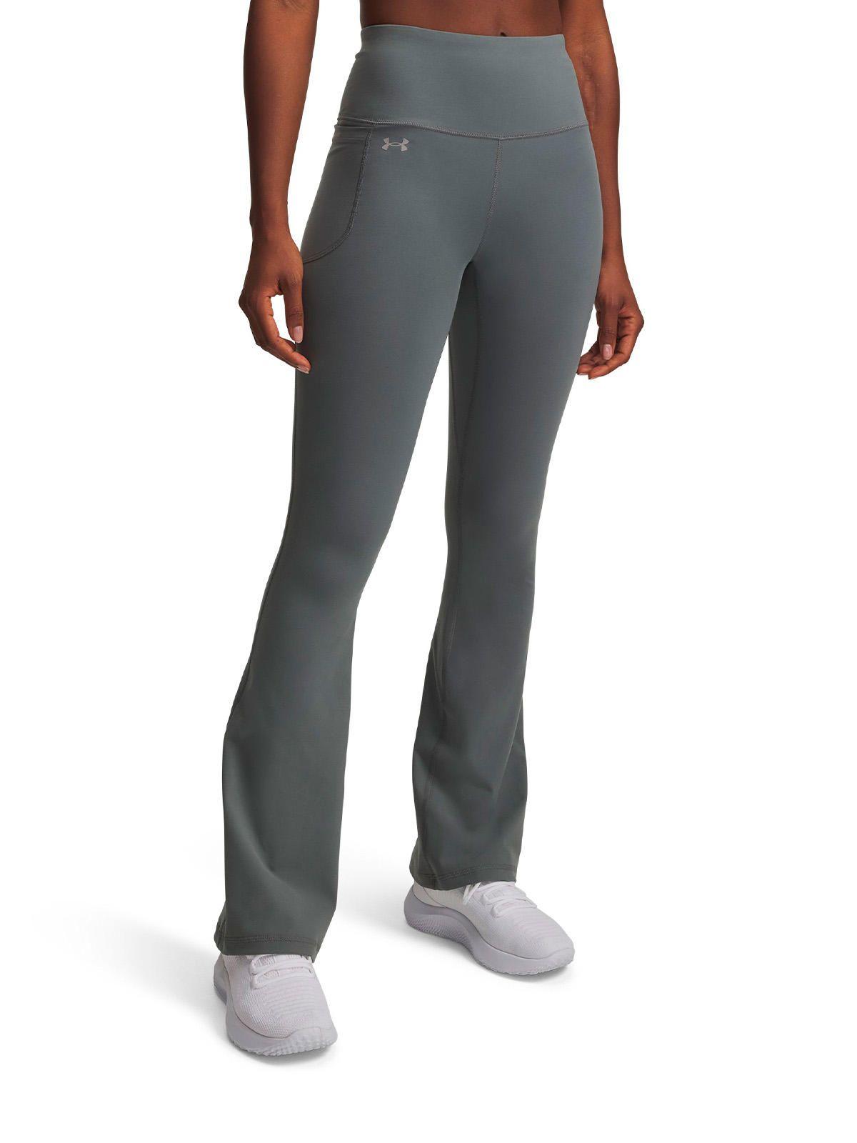 Pantalon UA Motion Flare Verde Mujer-0