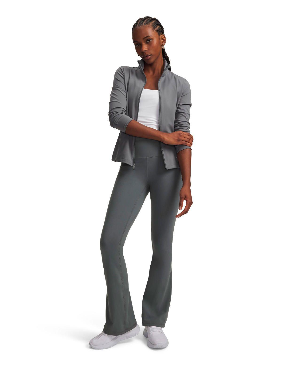 Pantalon UA Motion Flare Verde Mujer-3