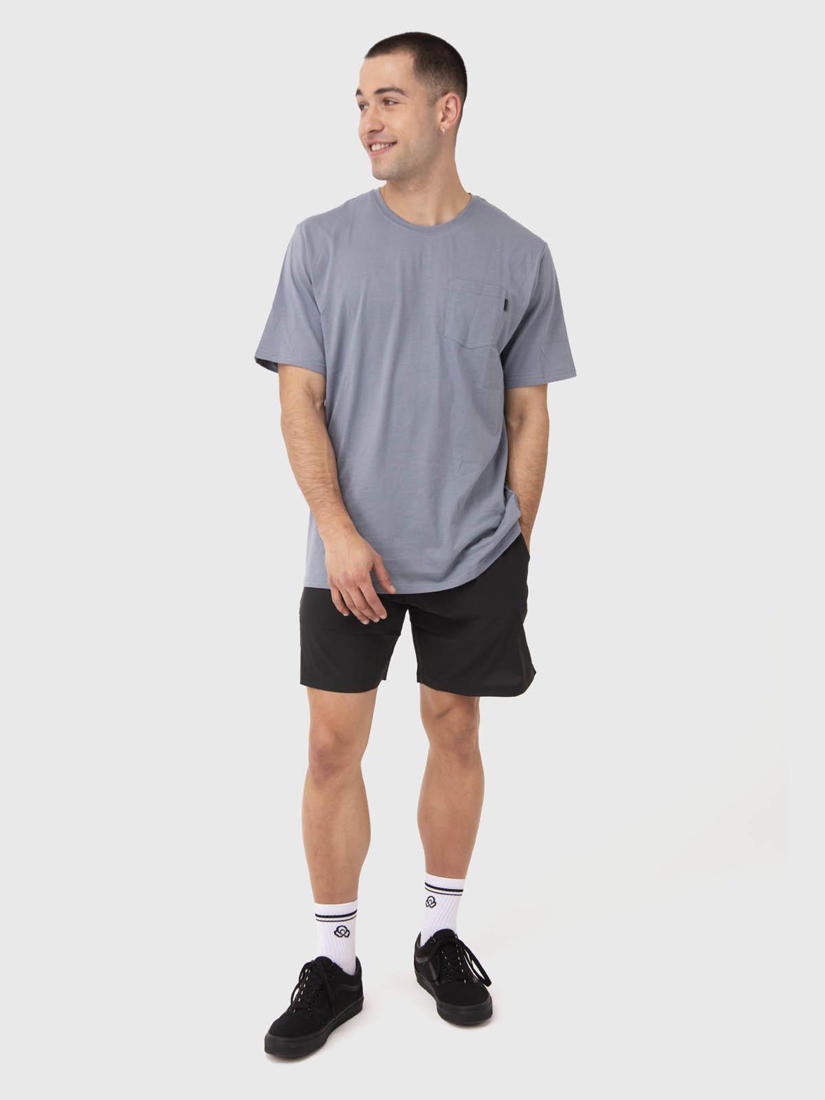 Polera Hombre Pocket T-Shirt Gris-4