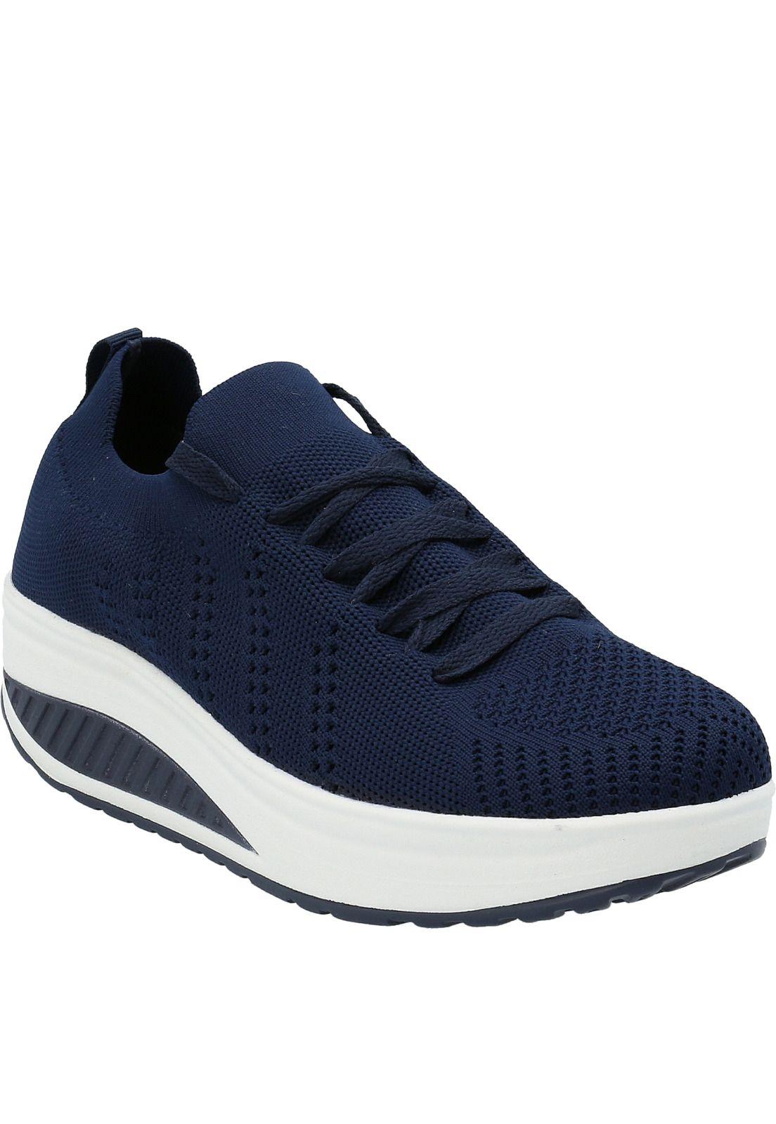 Zapatilla Mujer Miracle Azul Marino-0