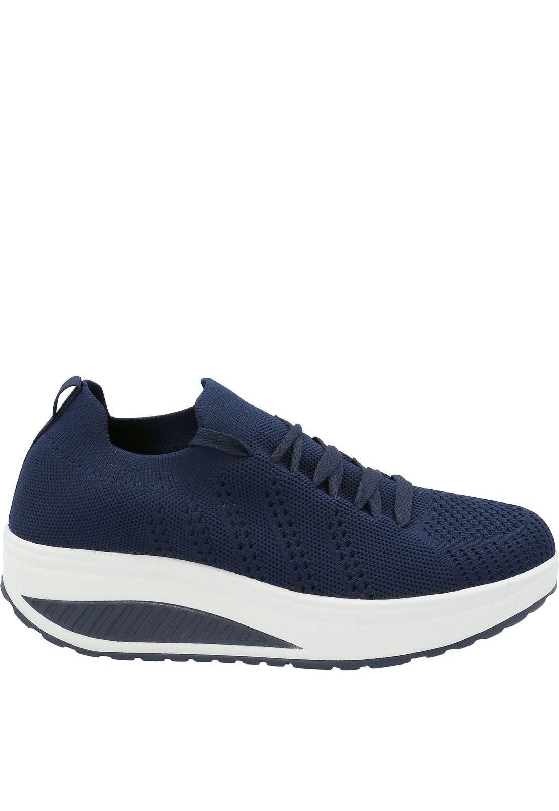 Zapatilla Mujer Miracle Azul Marino-1