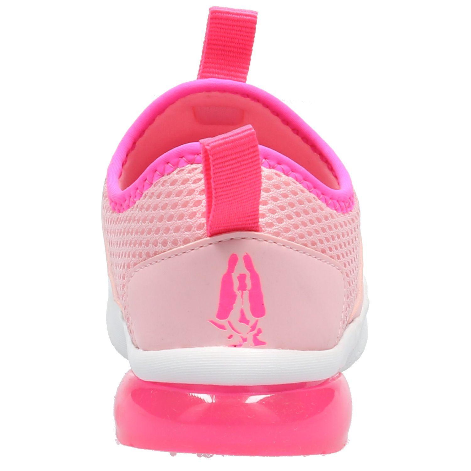 Zapatilla Con Luces Light Flex Rosa-5