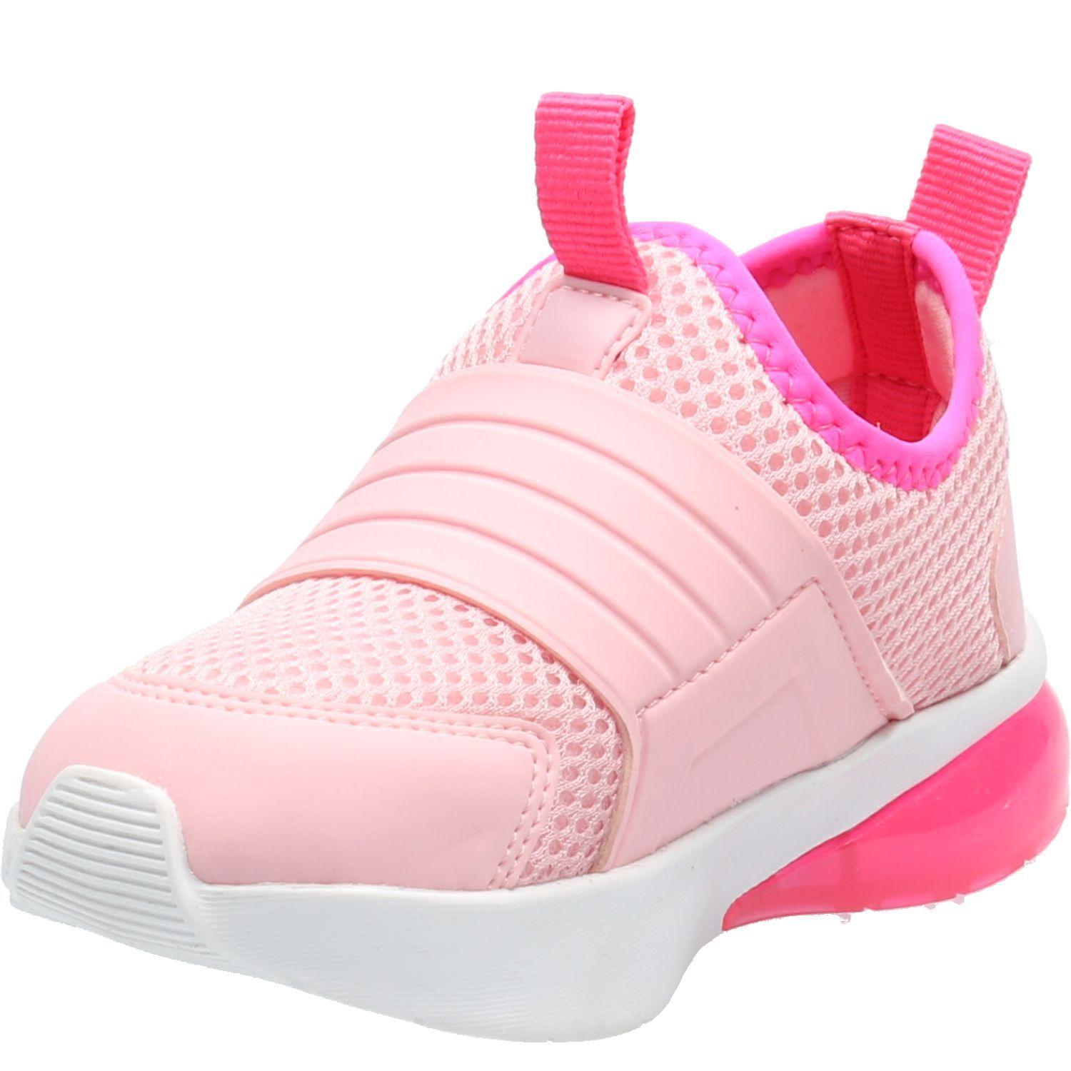 Zapatilla Con Luces Light Flex Rosa-3