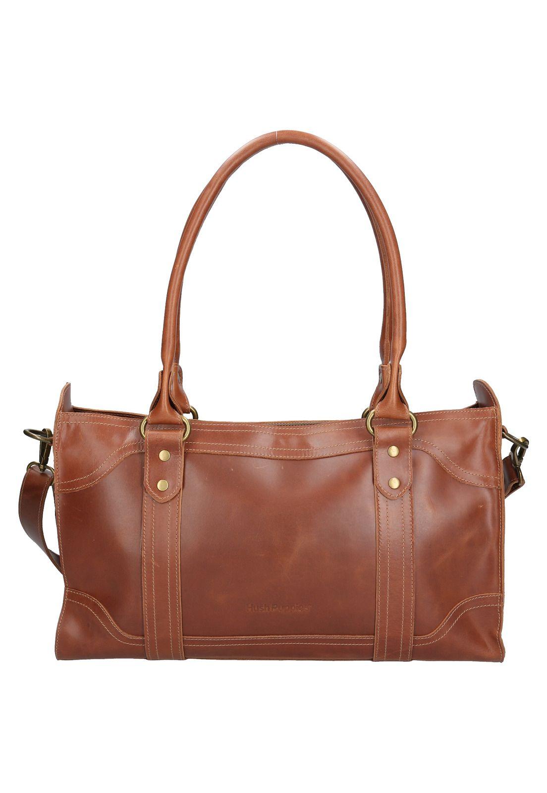 Cartera Mujer Libby Satchel Café-0