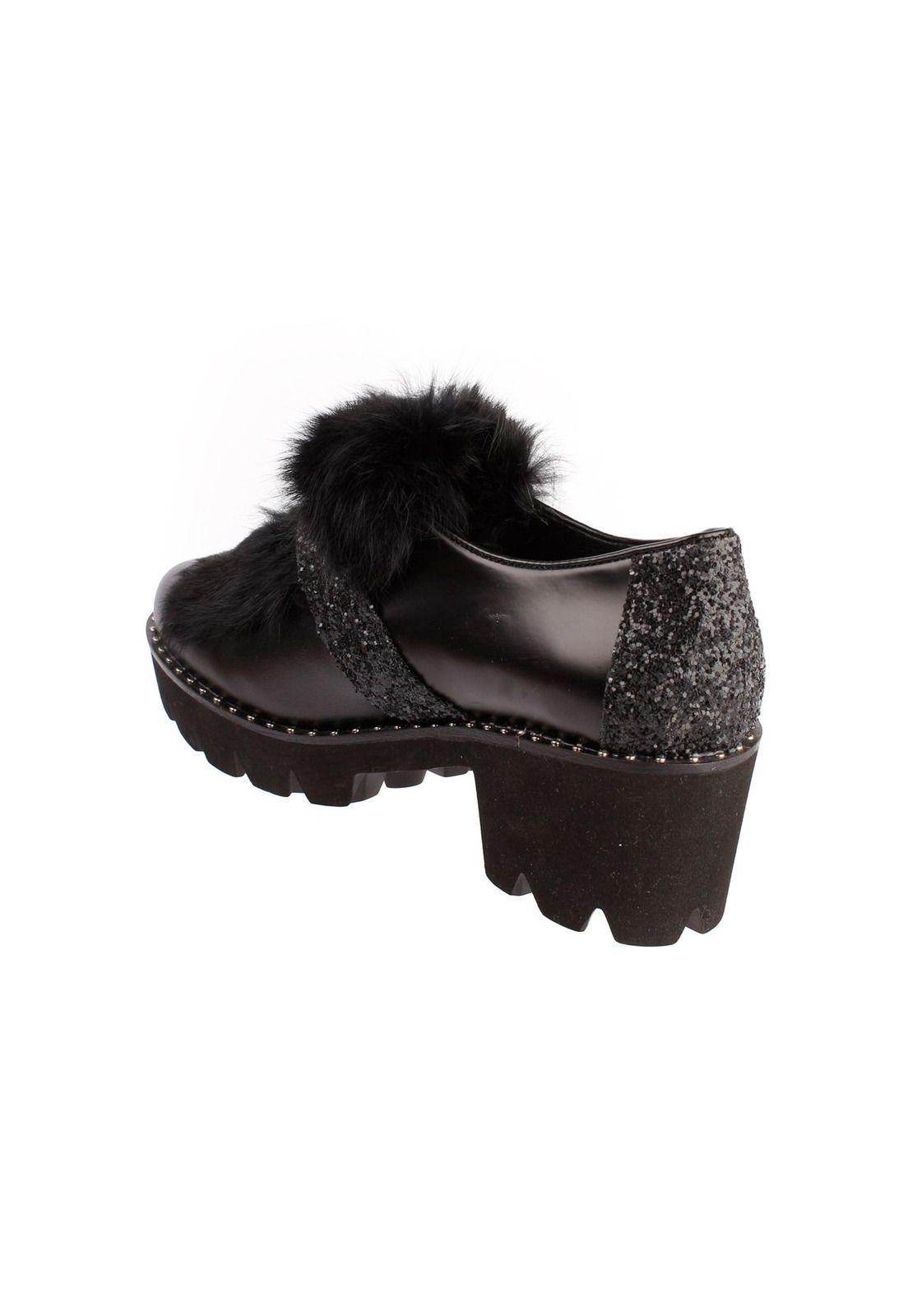 Zapato Cuero Betania Negro-4