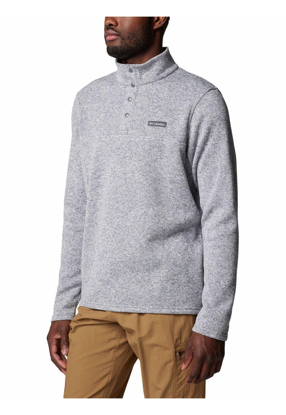 Polar Hombre Alto Pass Fleece Gris-4