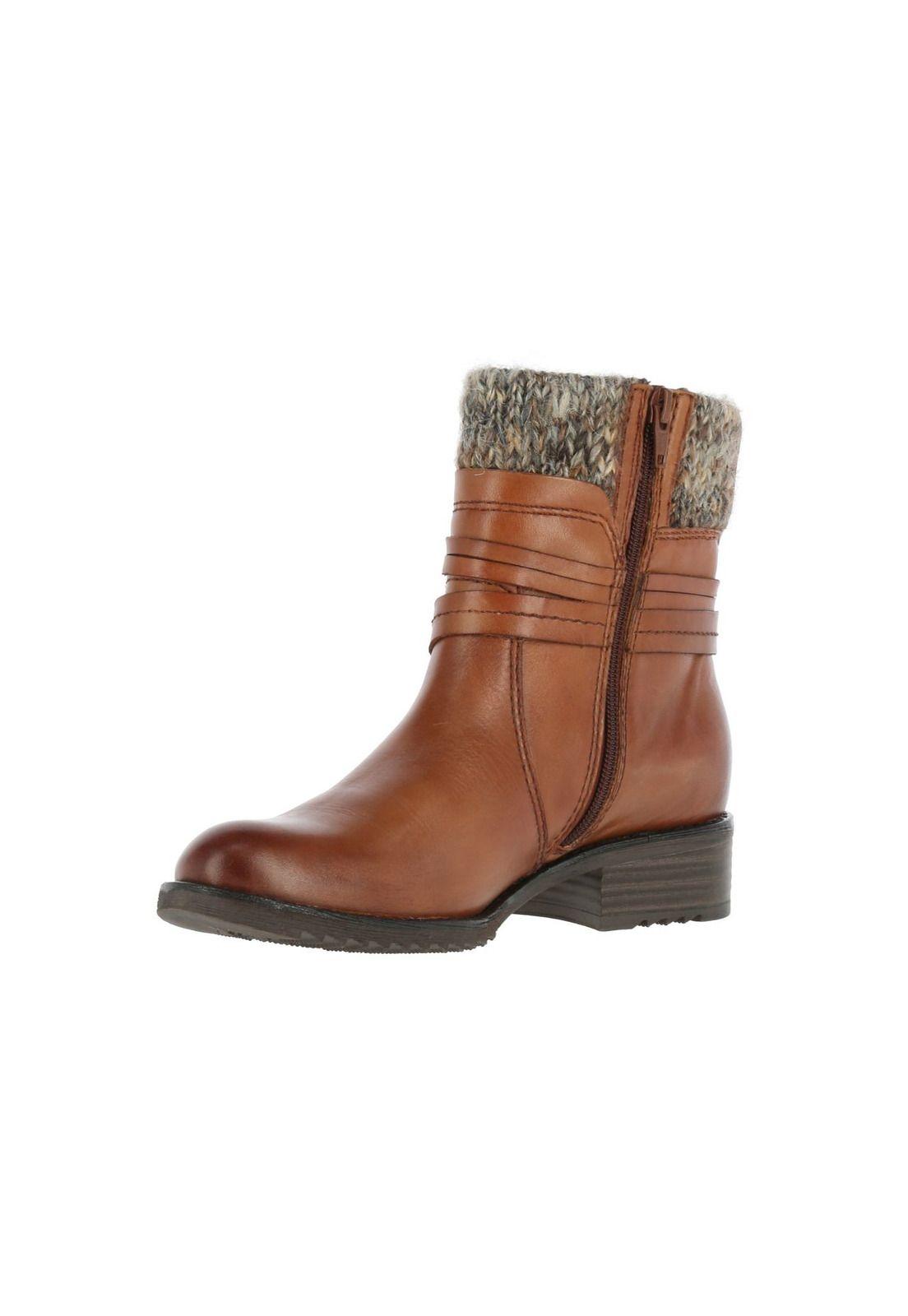 Botin Cuero Simone Brown-1