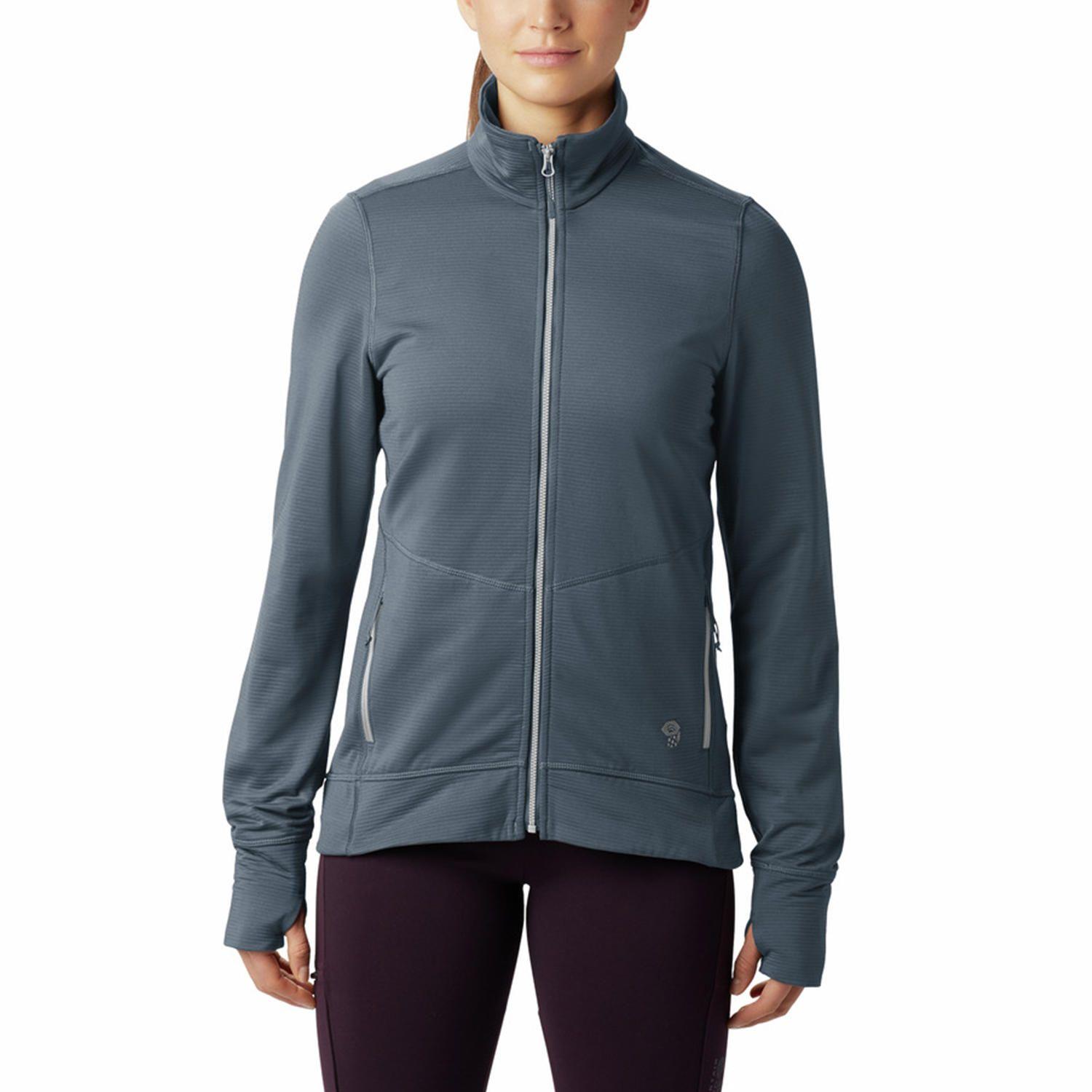 Poleron Mujer Norse Peak Full Zip Azul-0
