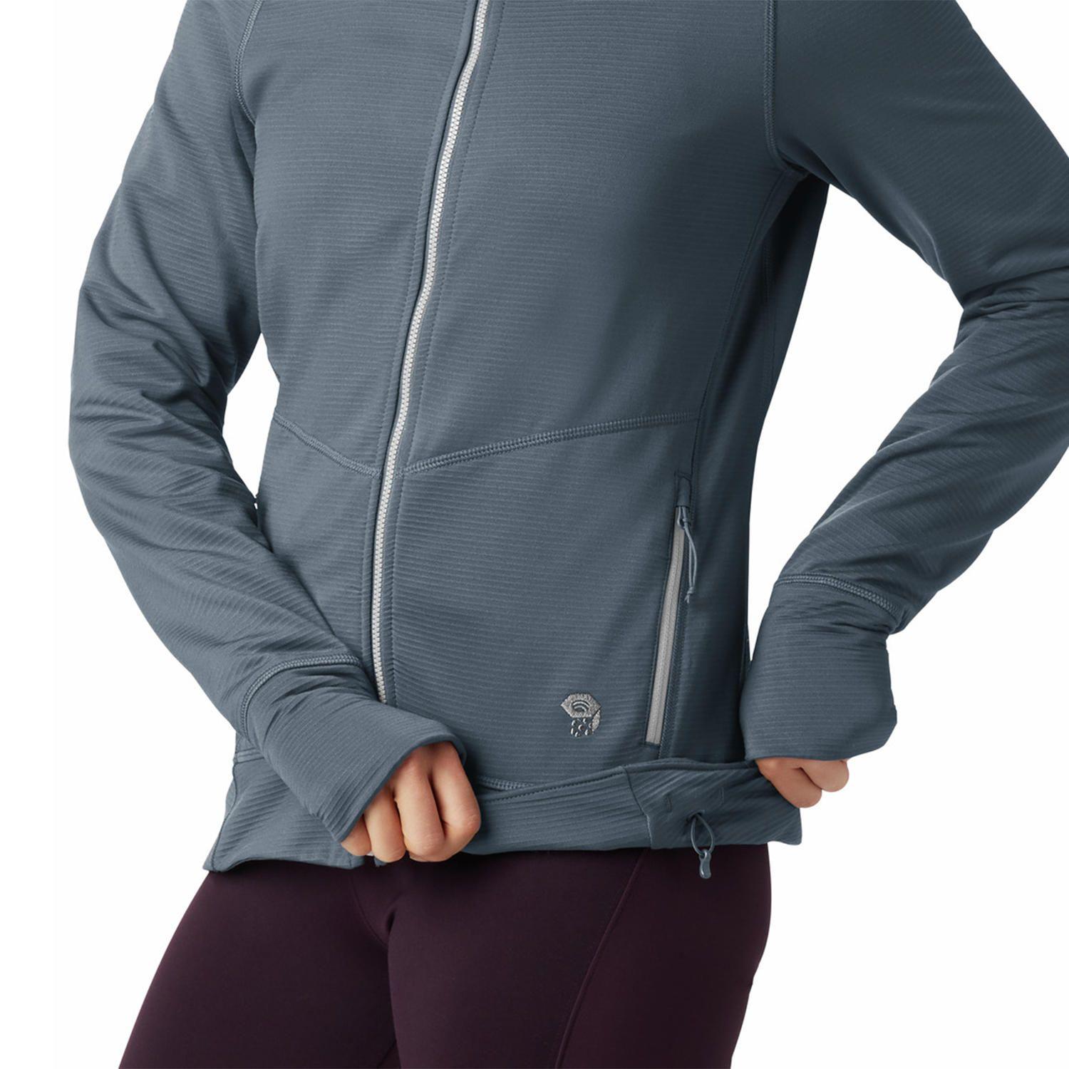 Poleron Mujer Norse Peak Full Zip Azul-1