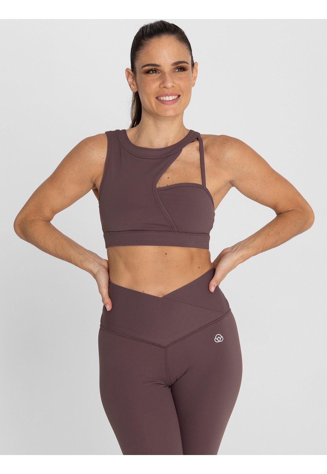 Peto deportivo Mujer Juno Café-0