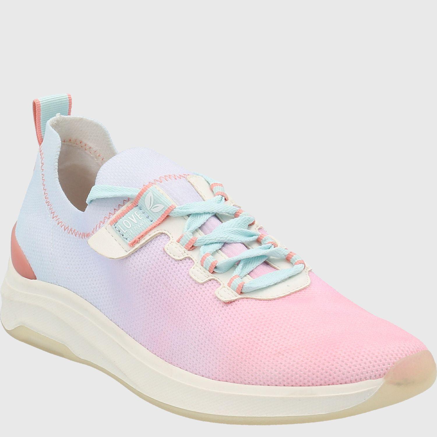 Zapatilla Mujer Wangari Rosado-0