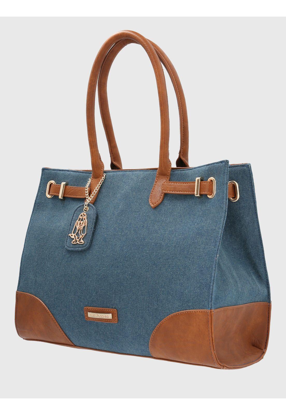 Cartera Ecocuero Denim Joyce Tote Mujer-1