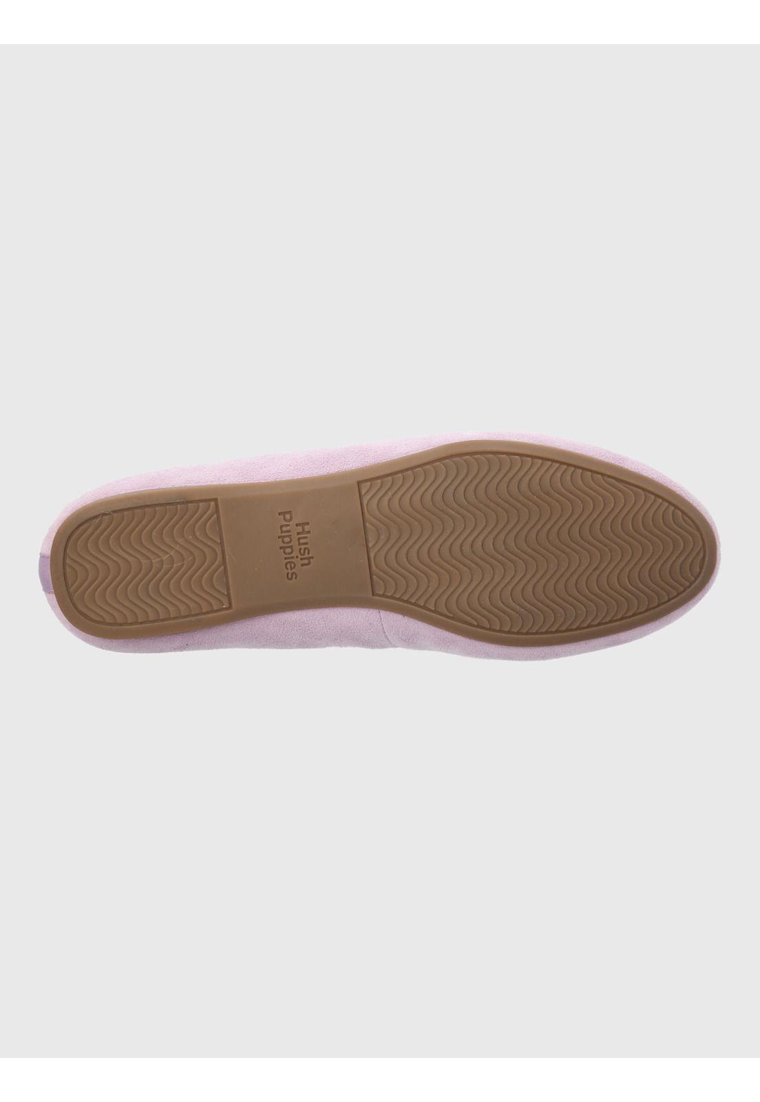 Mocasin Cuero Mujer Oda Morado-7
