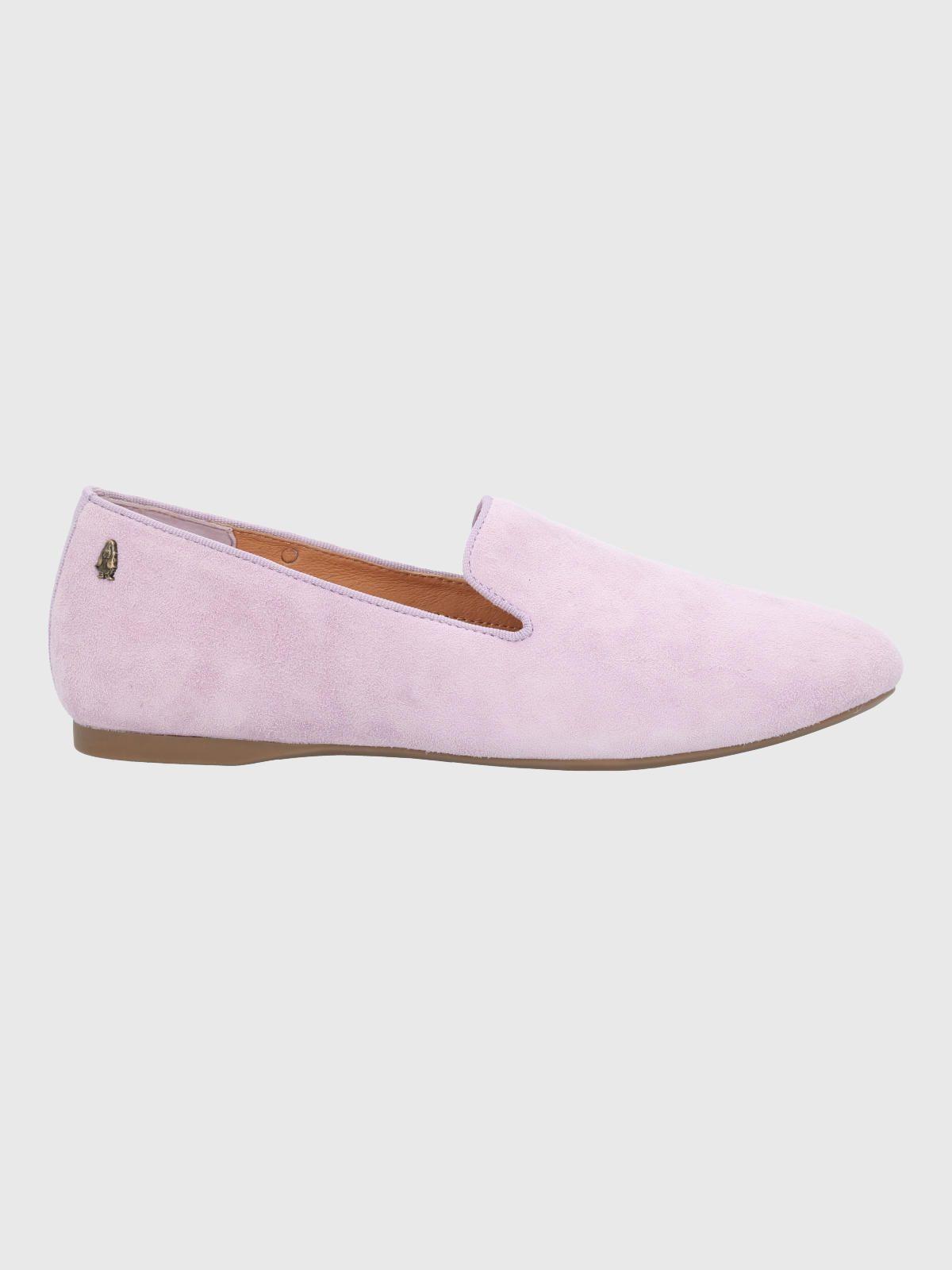 Mocasin Cuero Mujer Oda Morado-1