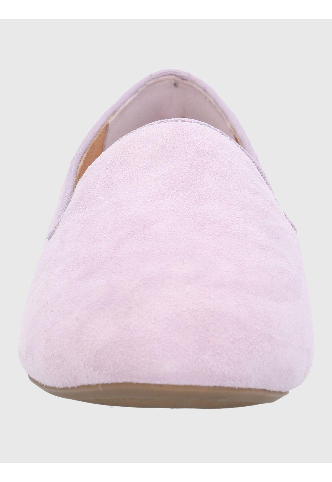 Mocasin Cuero Mujer Oda Morado-3