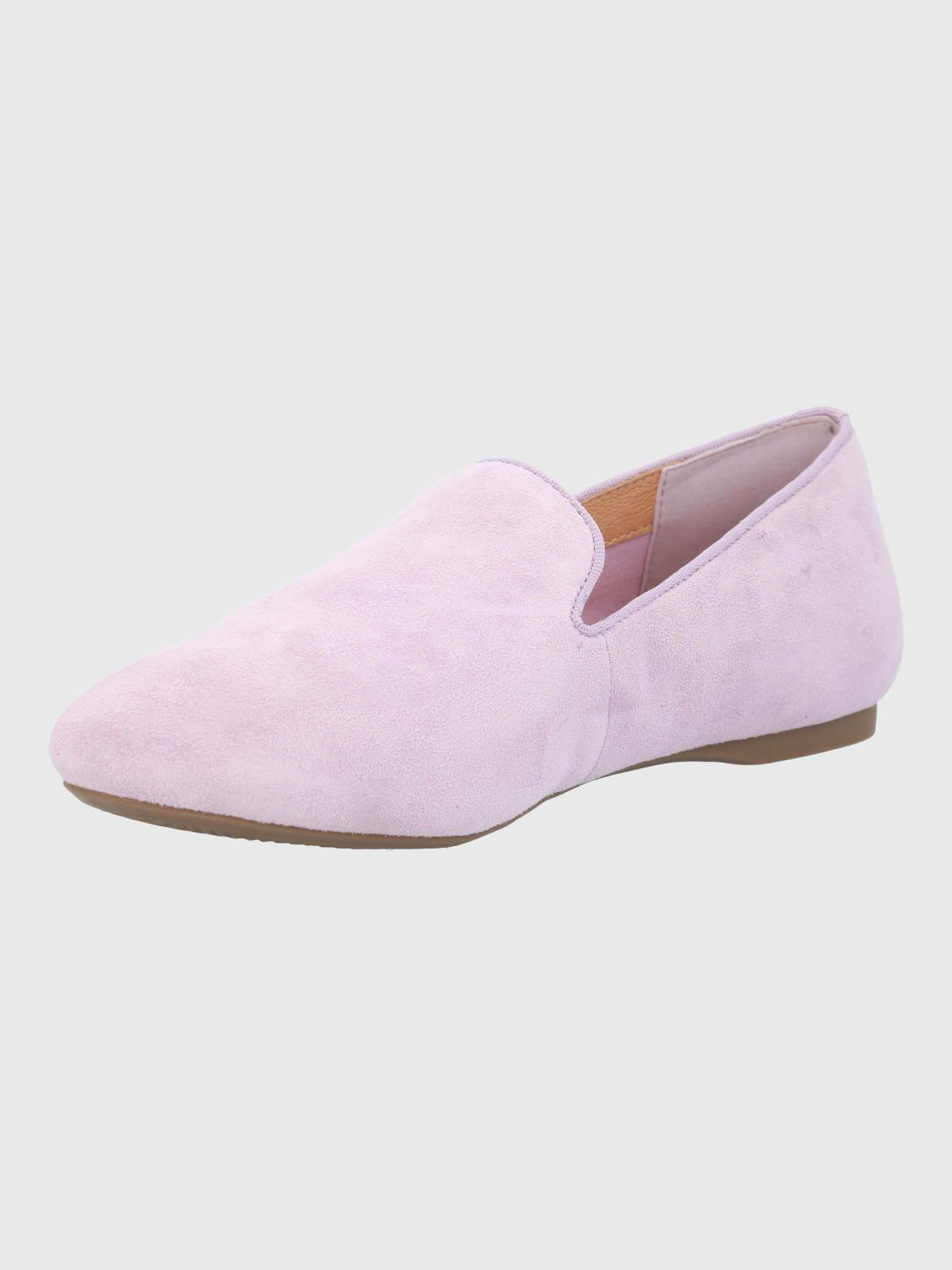 Mocasin Cuero Mujer Oda Morado-4