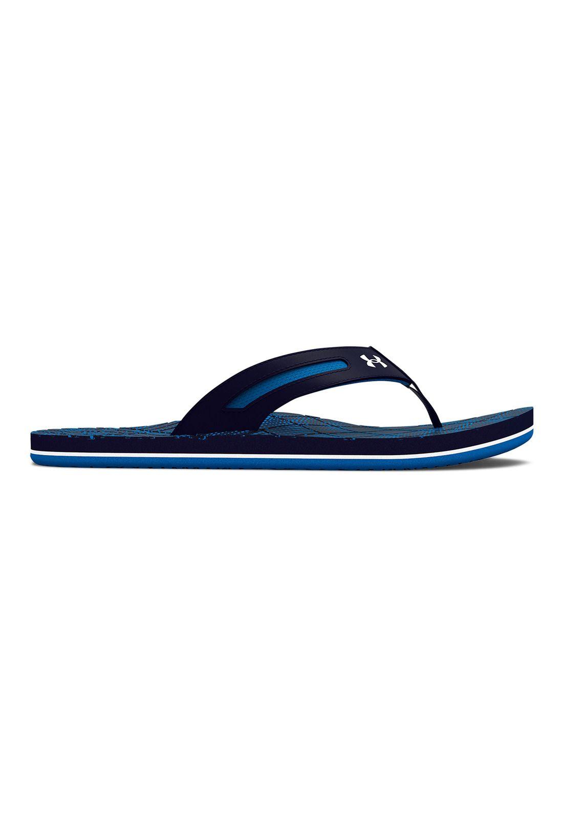 Sandalias UA Marathon Key V para hombre Azul Navy-0