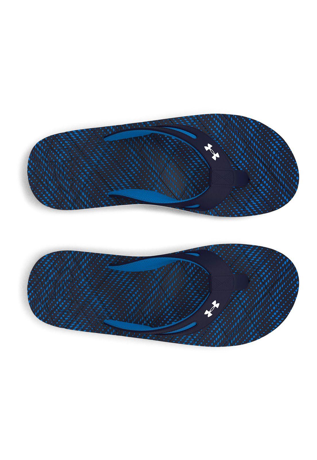 Sandalias UA Marathon Key V para hombre Azul Navy-4