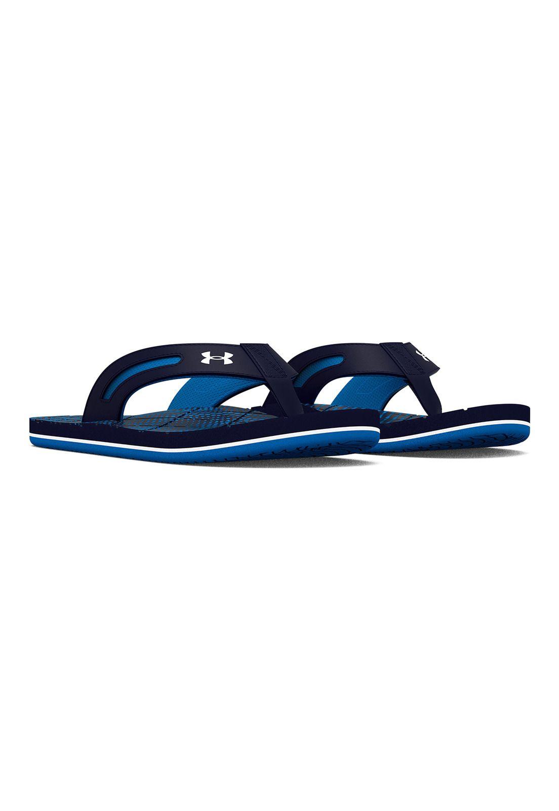 Sandalias UA Marathon Key V para hombre Azul Navy-5