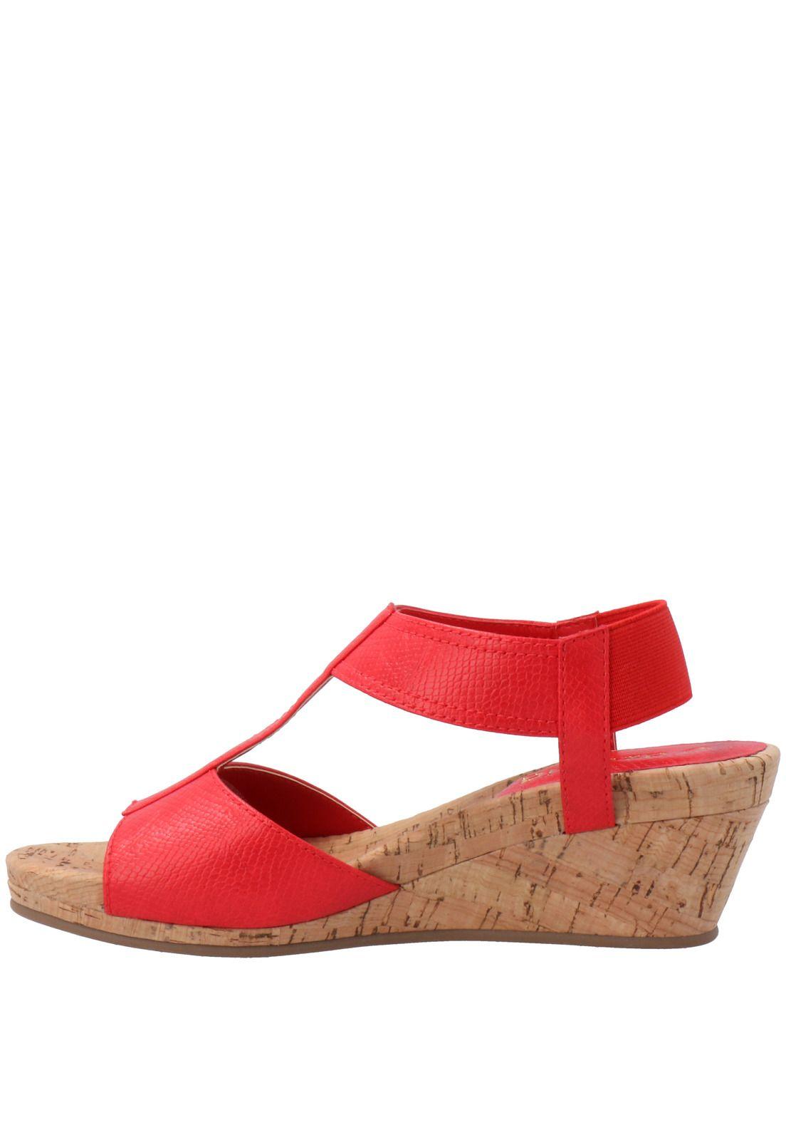 Sandalia Mujer Africa Rojo-4