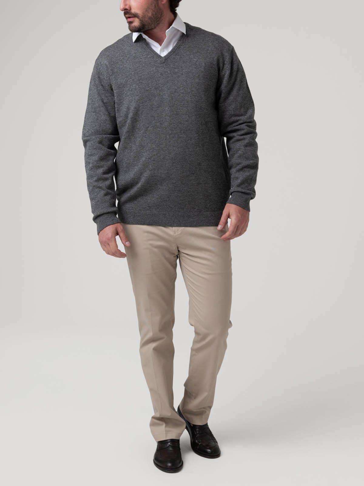 Sweater Lana Hombre Swinv Gris-7