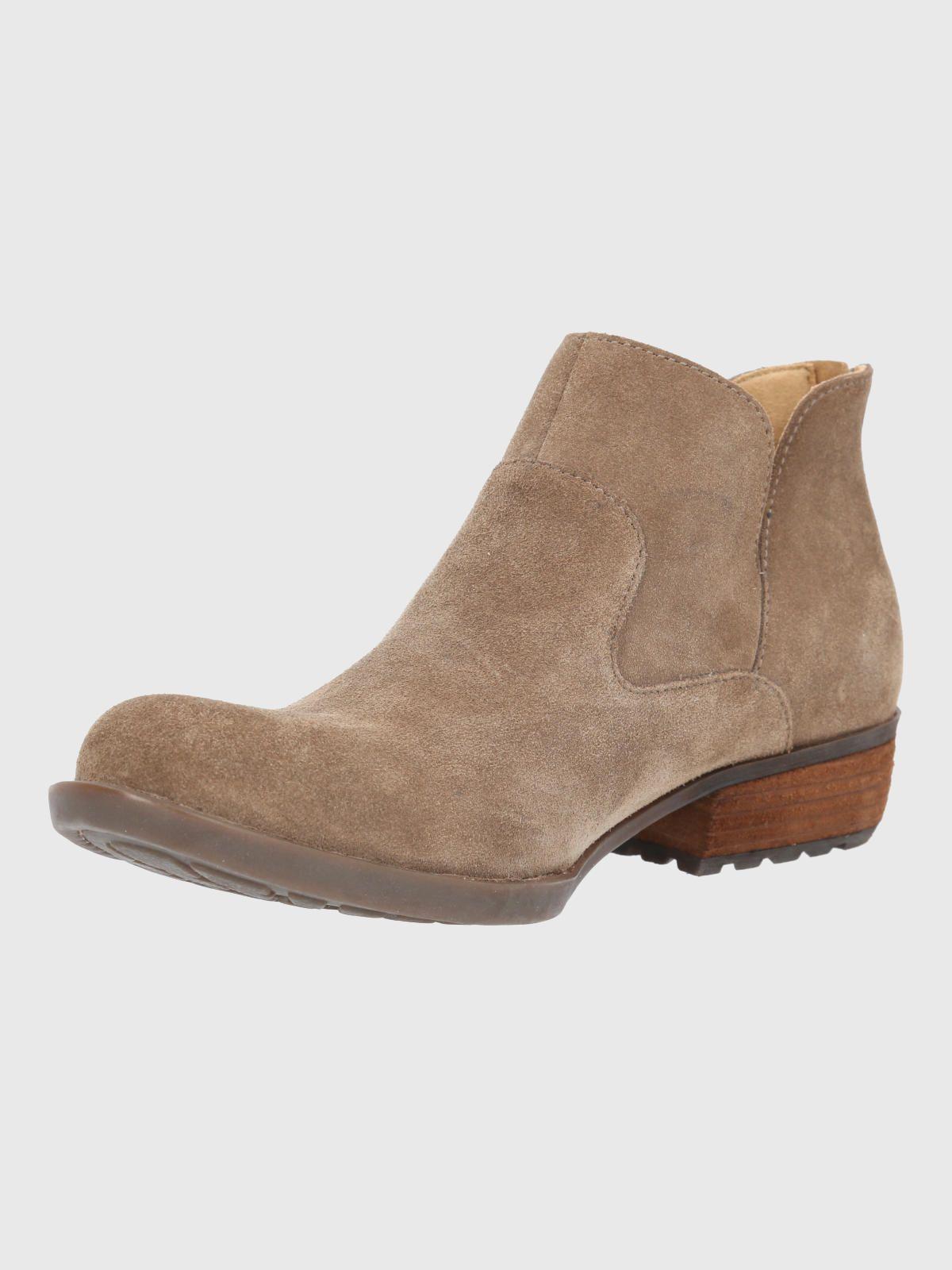 Botin Cuero Mujer Lovaina Café-4