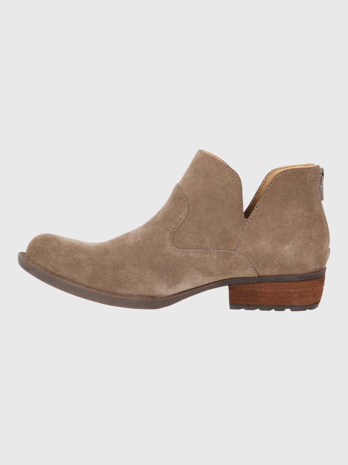 Botin Cuero Mujer Lovaina Café-5