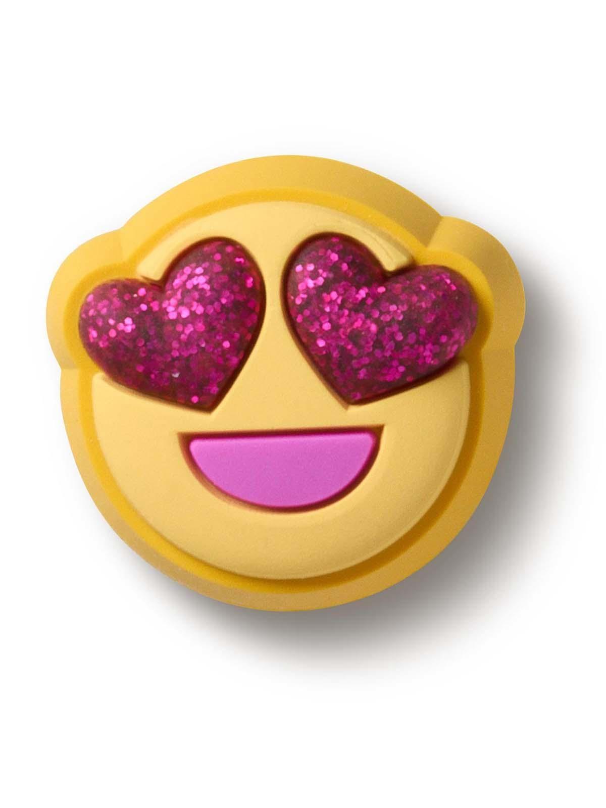 Jibbitz Crocs Ojos De Corazón Brillo Amarillo-0