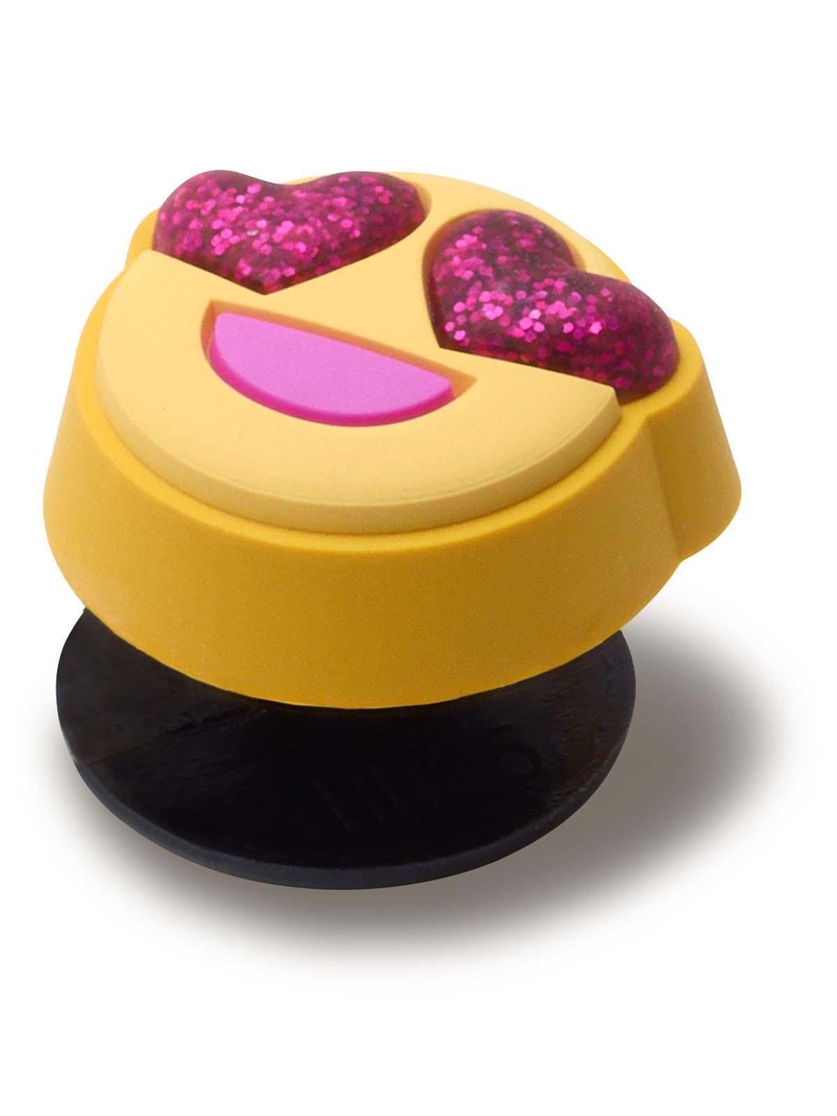 Jibbitz Crocs Ojos De Corazón Brillo Amarillo-2